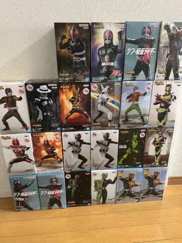 가면라이더 영웅영상 여러가지 피규어