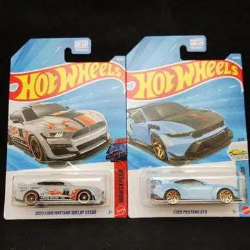 핫휠 US판 포드 머스탱 GTD 쉘비 GT500 2대
