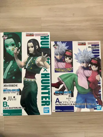 HUNTER x HUNTER 제일복권 A상 키루아&니카 B상 이르미 세트