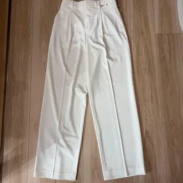 UNIQLO 턱 와이드 팬츠 긴 길이