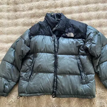 THE NORTH FACE 다운 자켓 그레이/블랙 xl