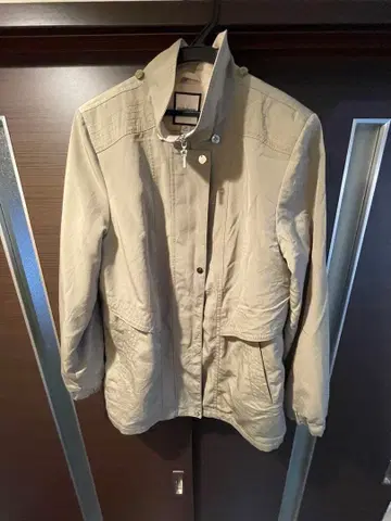 레어 vintage 밀리터리 올리브 카키 후드 부착 자켓