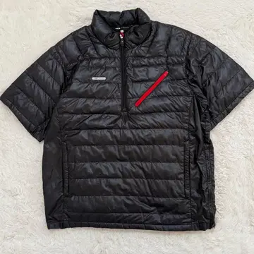 TIGORA 경량 반팔 다운 풀오버 L 골프웨어