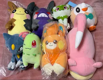 포켓몬 봉제 인형 세트 미사용