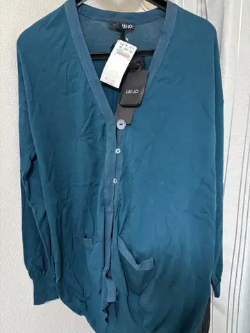 [택 포함 새상품] LIU JO 류 조 롱 가디건