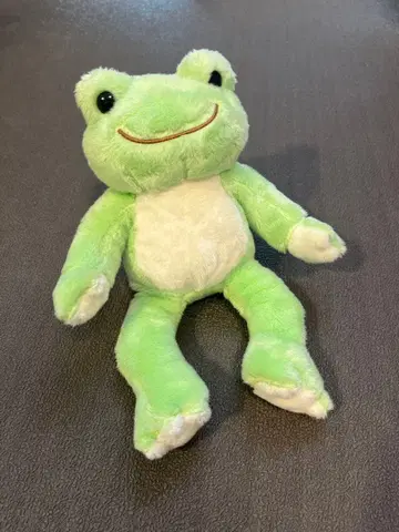 개구리 피클스 비니 인형 옐로우 그린 베이직