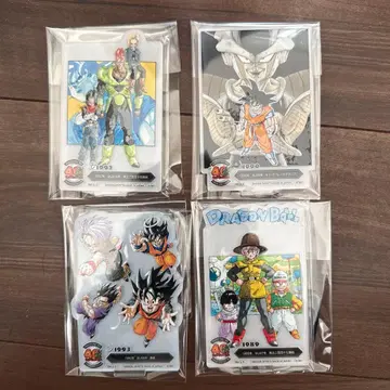 제일복권 드래곤볼 40주년 그 두 번째 F상 4개 세트