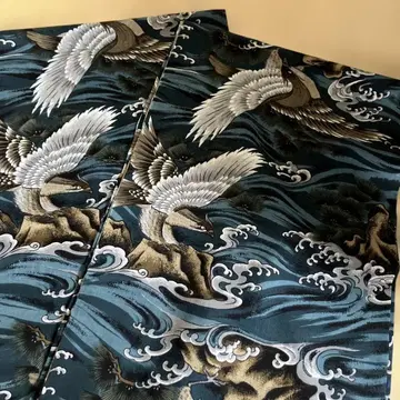 기모노 옷감 일본풍 패턴 쇼와 레트로