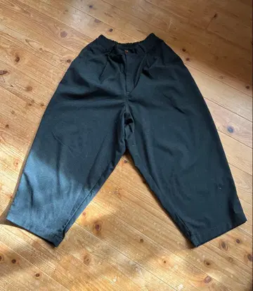 HARVESTY WIDE EGG LONG PANTS