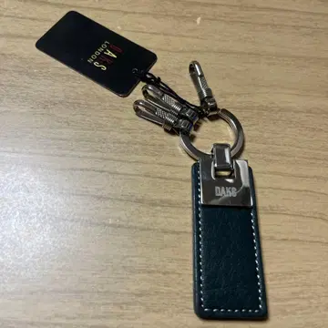 DAKS 그린 가죽 키링