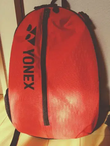 YONEX 빨간색 라켓 백