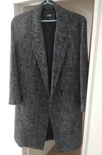 ZARA 롱 코트 GRAY