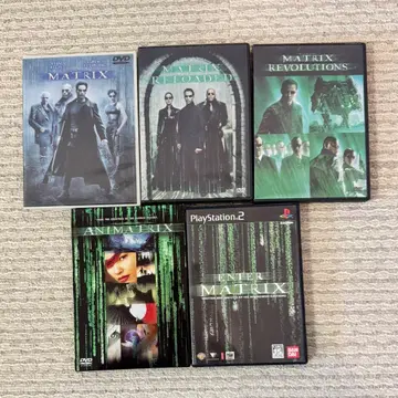 매트릭스 DVD 세트 + PS2 게임
