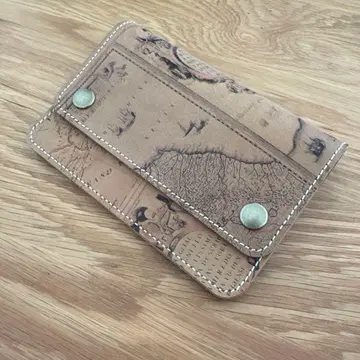 미들 트래커 지갑 2층 구조 고대 도안