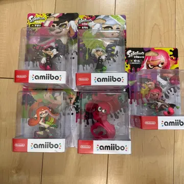 스프라툰 amiibo 아오리 반딧불이 걸 타코