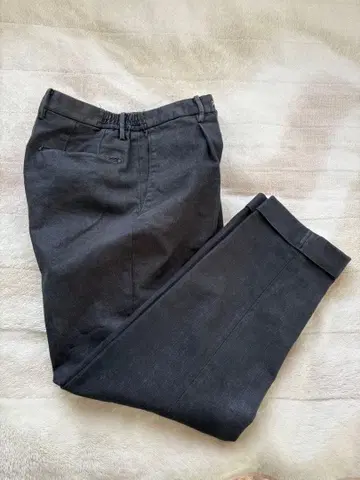 크로스 옷장 슬랙스 데님 블랙