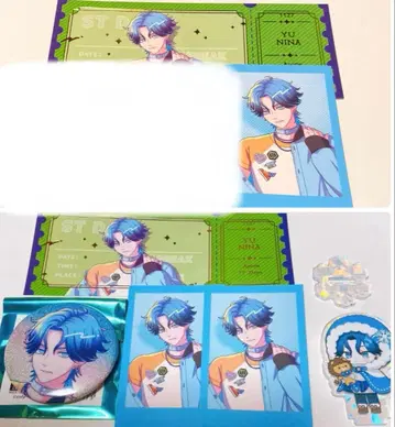 브레마이 신메이 아크릴 스탠드 사진풍 카드 캔뱃지 특전