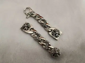 실버 925 꽃 무늬 체인 팔찌 20mm