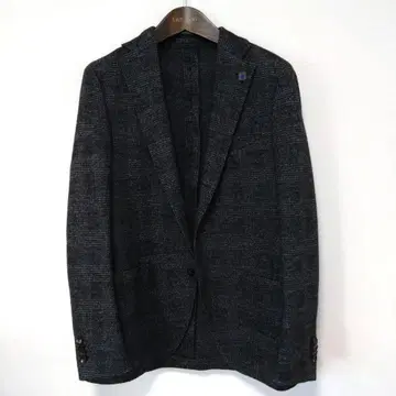 LARDINI 라르디니 다크 그레이 체크 테일러드 자켓