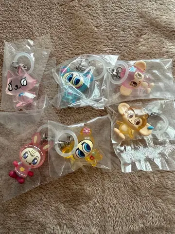 나루미야 캐릭터즈 메지루시 액세서리 6점 세트