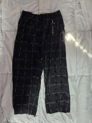 이쿠미 ikumi 바지 팬츠 블랙 블랙