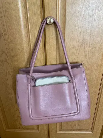 핑크 가죽 토트백 MOTHERHOUSE