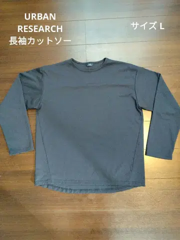 ITEMS URBAN RESEARCH 긴팔 티셔츠 L 사이즈 네이비