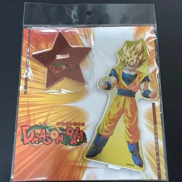 드래곤볼 점프샵 한정판 박입 아크릴 스탠드 손오공