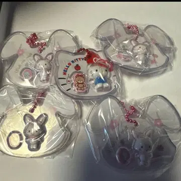 산리오 패키지 참 헬로키티 1개 & 위시미멜 4개 묶음 판매