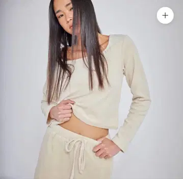 Sea Room Lynn 벨로아 파일 SQUARE 셋업 베이지