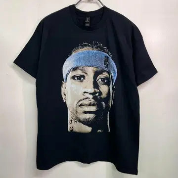 앨런 아이버슨 BIG FACE TEE [ L 사이즈 ] 티셔츠 블랙