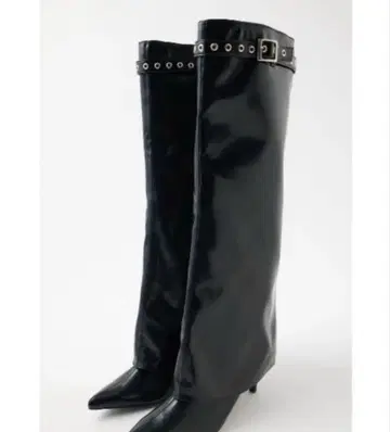 MOUSSY WIDE COVER 롱 부츠