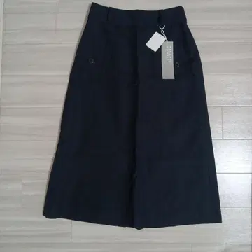 MARGARET HOWELL 다크 네이비 롱 스커트