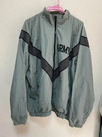 그레이 밀리터리 자켓 ARMY 로고 L