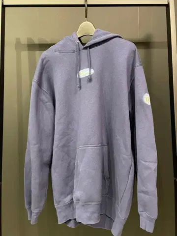 윌슨 네이비 후드 부착 후드티 곰 자수