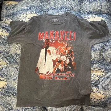 2PAC MAKAVELI 티셔츠 XL 그레이