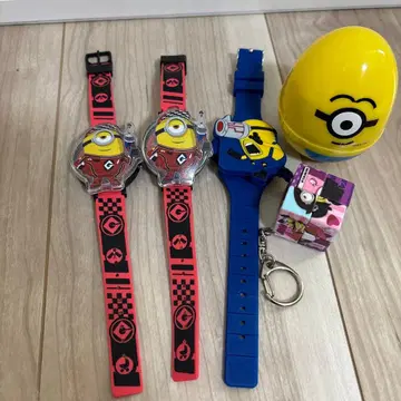 미니언 손목시계 키링 가챠가챠