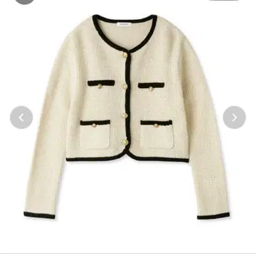 FRAY I.D 믹스 트위드 니트 가디건