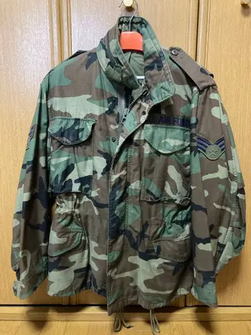 U.S. AIR FORCE 카모플라쥬 밀리터리 자켓