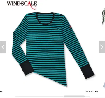 가면라이더 W 필립 WINDSCALE 스트라이프 긴팔 T셔츠