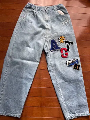 A'gem 에이젬 와펜 데님 팬츠