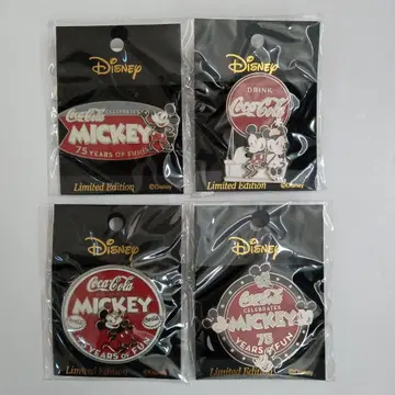 코카콜라 미키 미니 핀 배지 디즈니