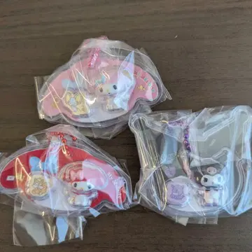 산리오 캐릭터즈 패키지 참 마이멜로디 쿠로미 시크릿