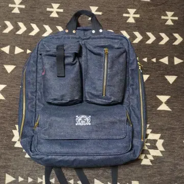 EVISU 에비수 에비수백 갈매기 데님 백팩 가방