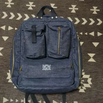 EVISU 에비수 에비수백 갈매기 데님 백팩 가방