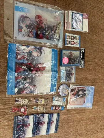 헤븐 번즈 레드 제31X부대 굿즈 묶음 판매 낱개 판매 불가 18점