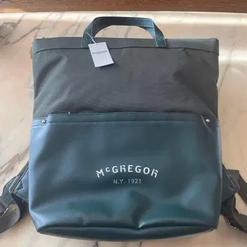 미사용 새상품 MCGREGOR 다크 그린 백팩