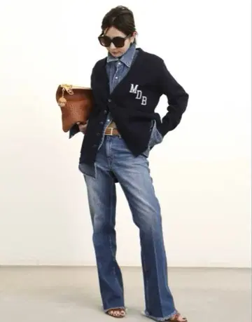 L'Appartement [ RED CARD ] 데님 셔츠