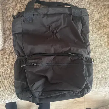 리틀위크엔드 블랙 백팩형 마더백