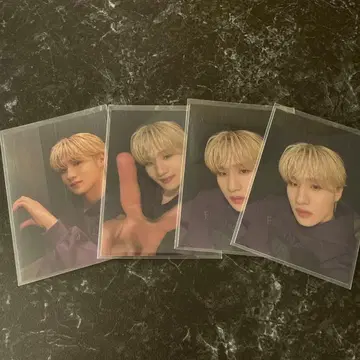 BALLISTIK BOYZ 마츠이 리키 포토 카드 시크릿 컴프 4장 세트